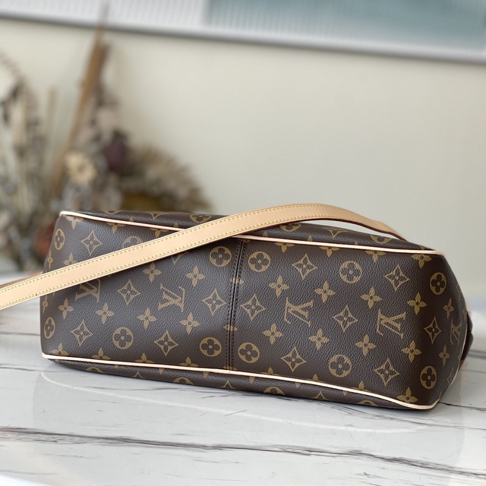 [S*per Vip 1:1] L0vis Vvtt0n Delightful Monogram Beige 46Cm