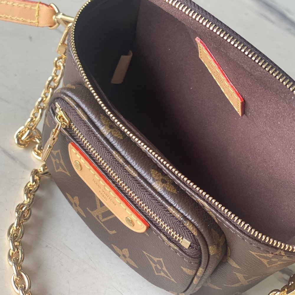 [S*per Vip 1:1] L0vis Vvtt0n Mini Bumbag Monogram Canvas 17Cm M82335