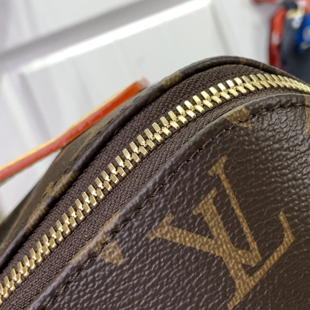 [S*per Vip 1:1] L0vis Vvtt0n Toiletry Bag Monogram Canvas Brown 24Cm M11750