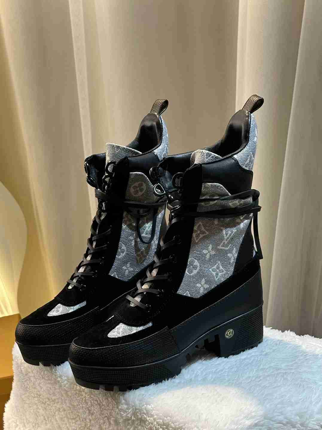 L0vis Vvtt0n Laureate Platform Desert Boot Grey 1Ab2X9