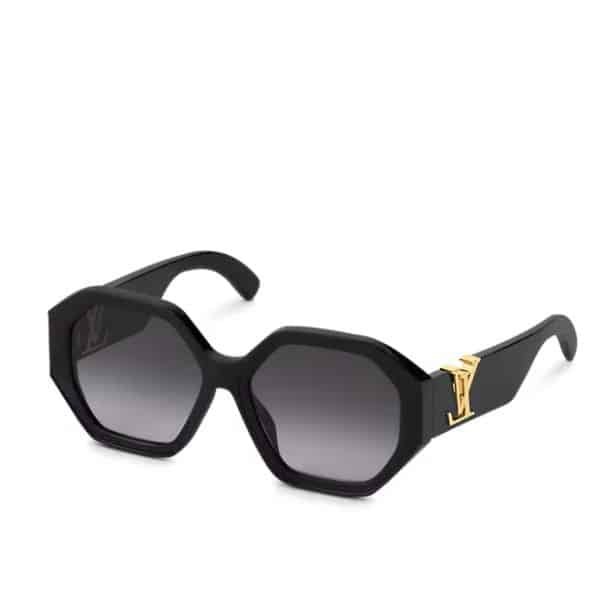 L0vis Vvtt0n Lv Icon Round Glasses Black Z1728E