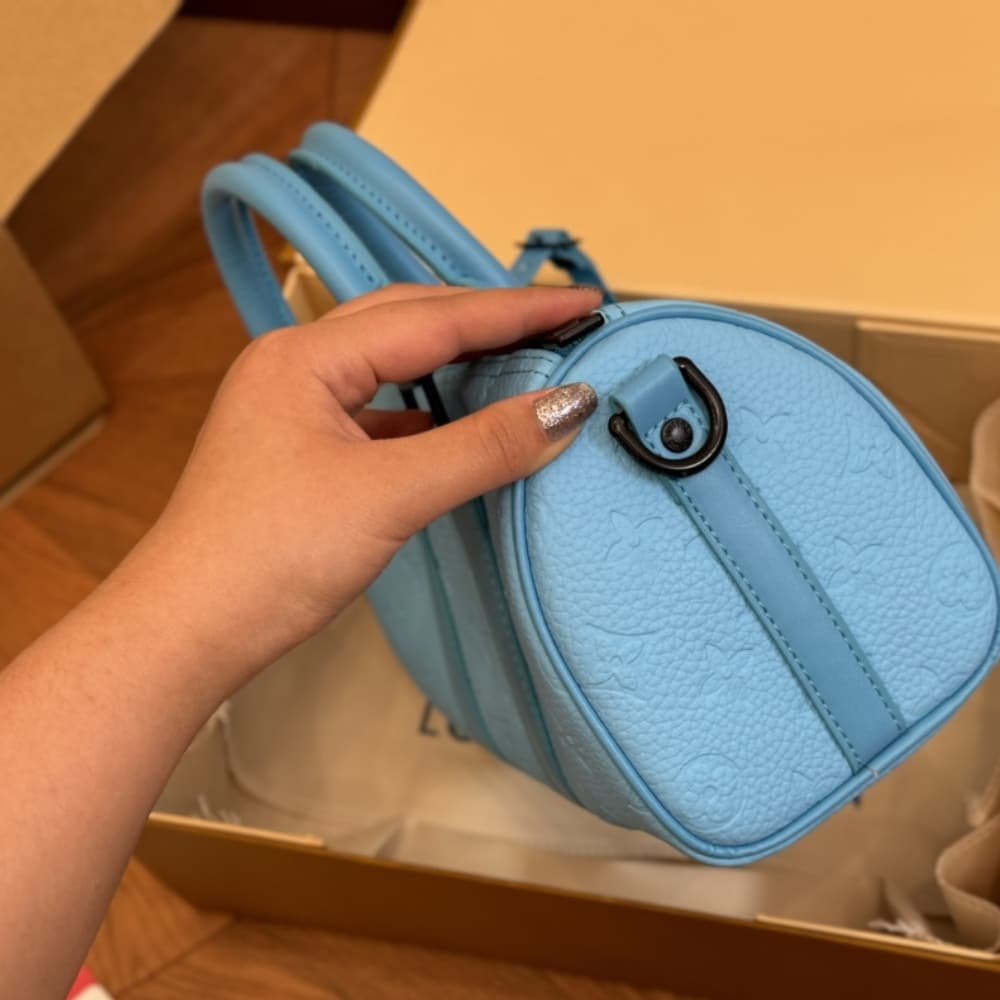 L0vis Vvtt0n Keepall Bandoulière 25 Turquoise 25Cm M11996