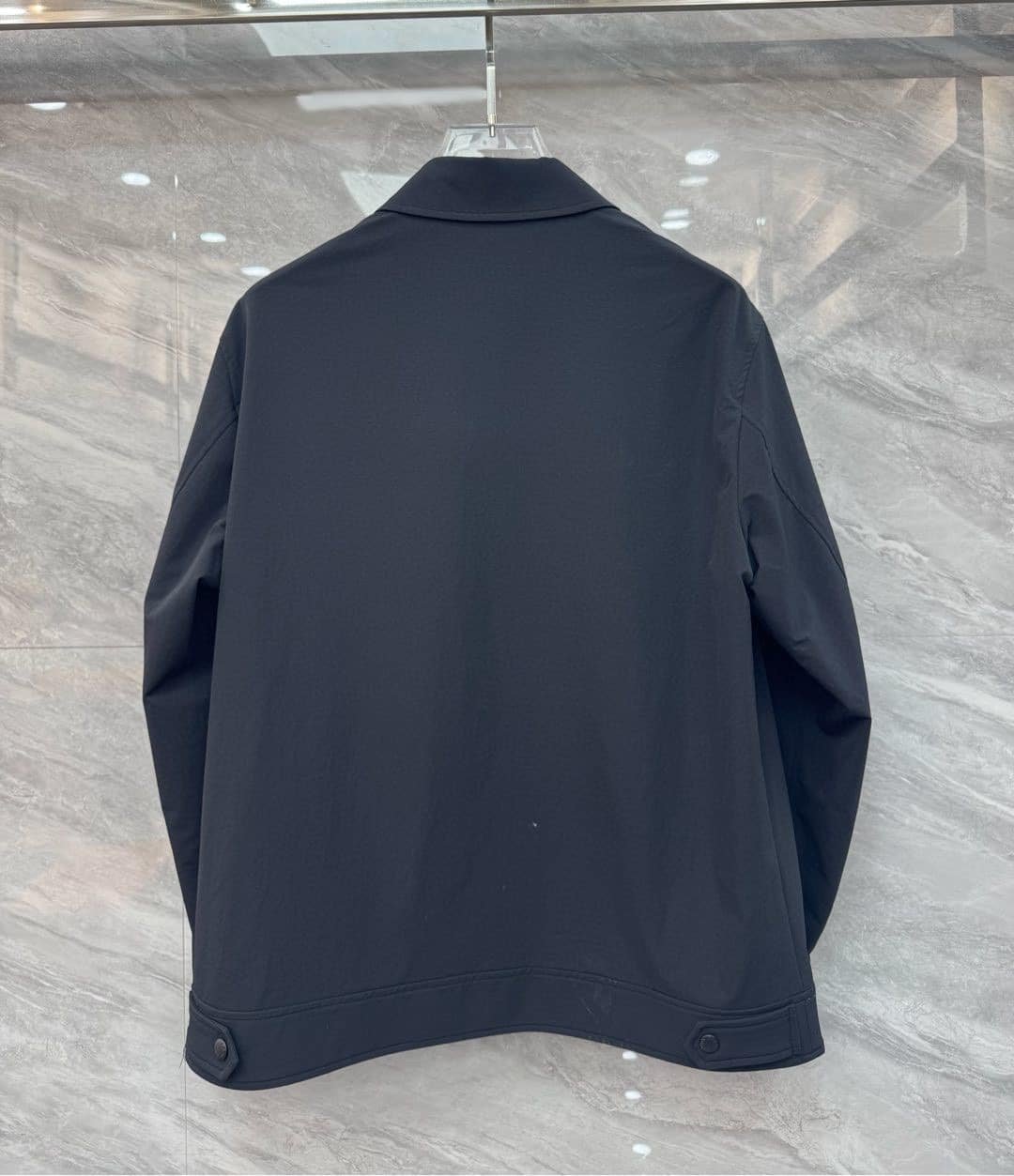 Pra*a Technical Poplin Jacket Blue