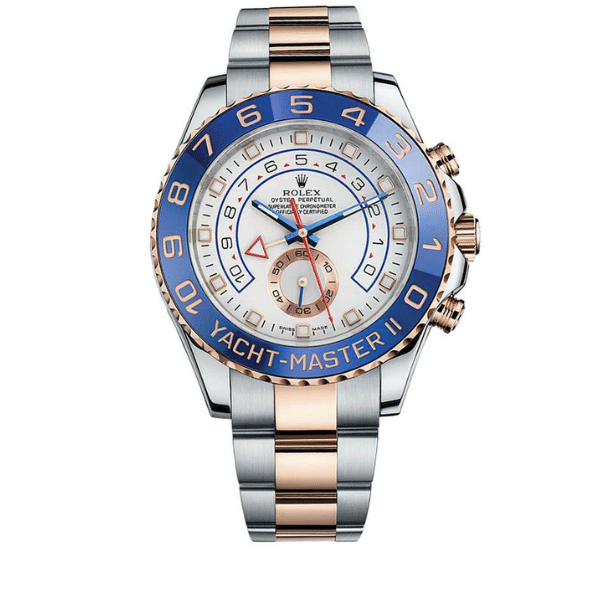 R01ex Oyster Yacht Master Ii 44Mm With Gold And Silver Strap 116681