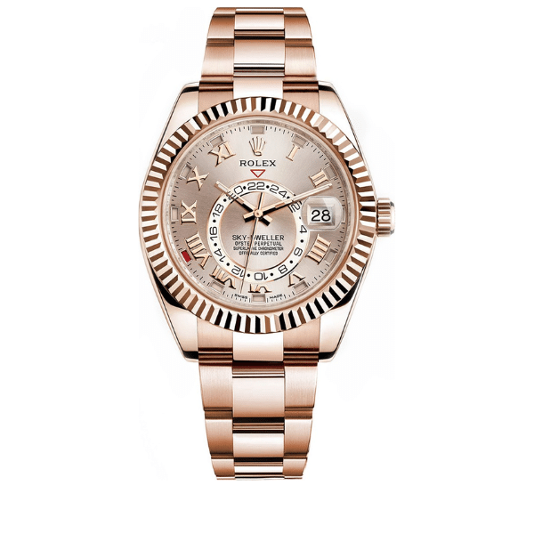 R01ex Oyster Perpetual Watch 42Mm Everose Gold 326935