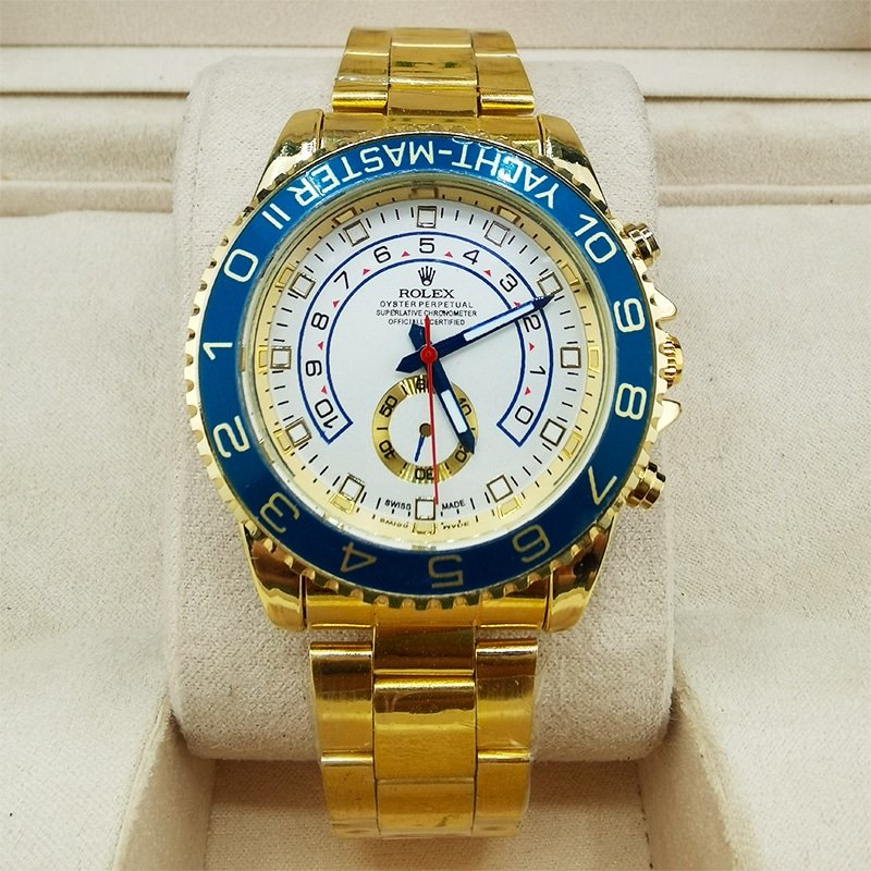 R01ex Oyster Yacht Master Ii 44Mm With Gold Strap 116688 0002