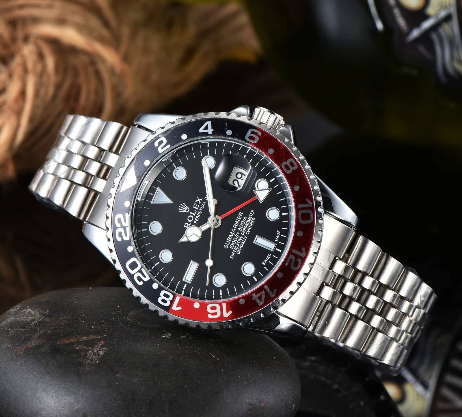 R01ex Gmt Master Ii Steel Pepsi 40Mm 126710Blro