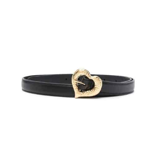 Sa1nt Lau*nt Heart Thin Belt In 640578Dsf0J1000