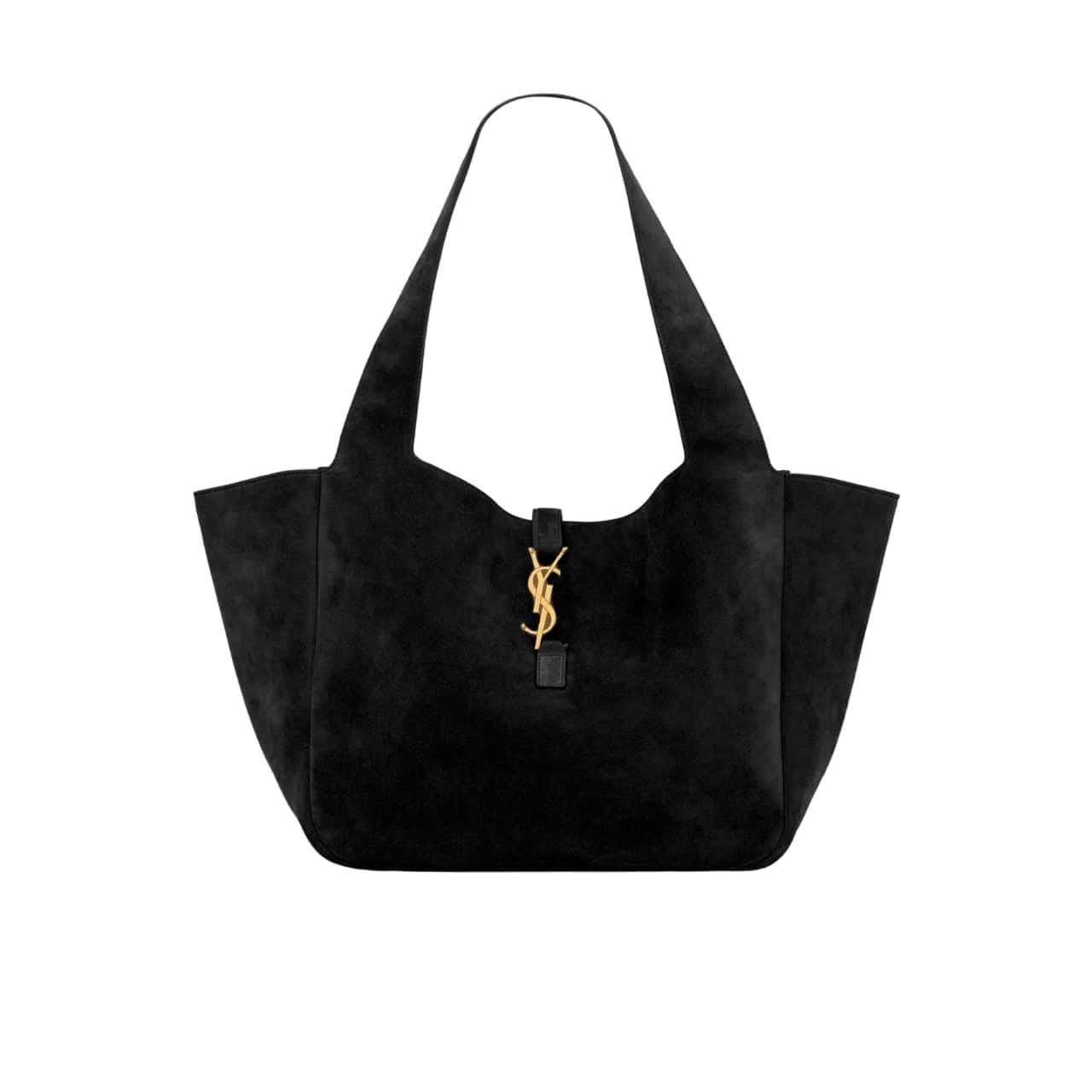Sa1nt Lau*nt Le 5 À 7 Bea In Suede Black 55Cm