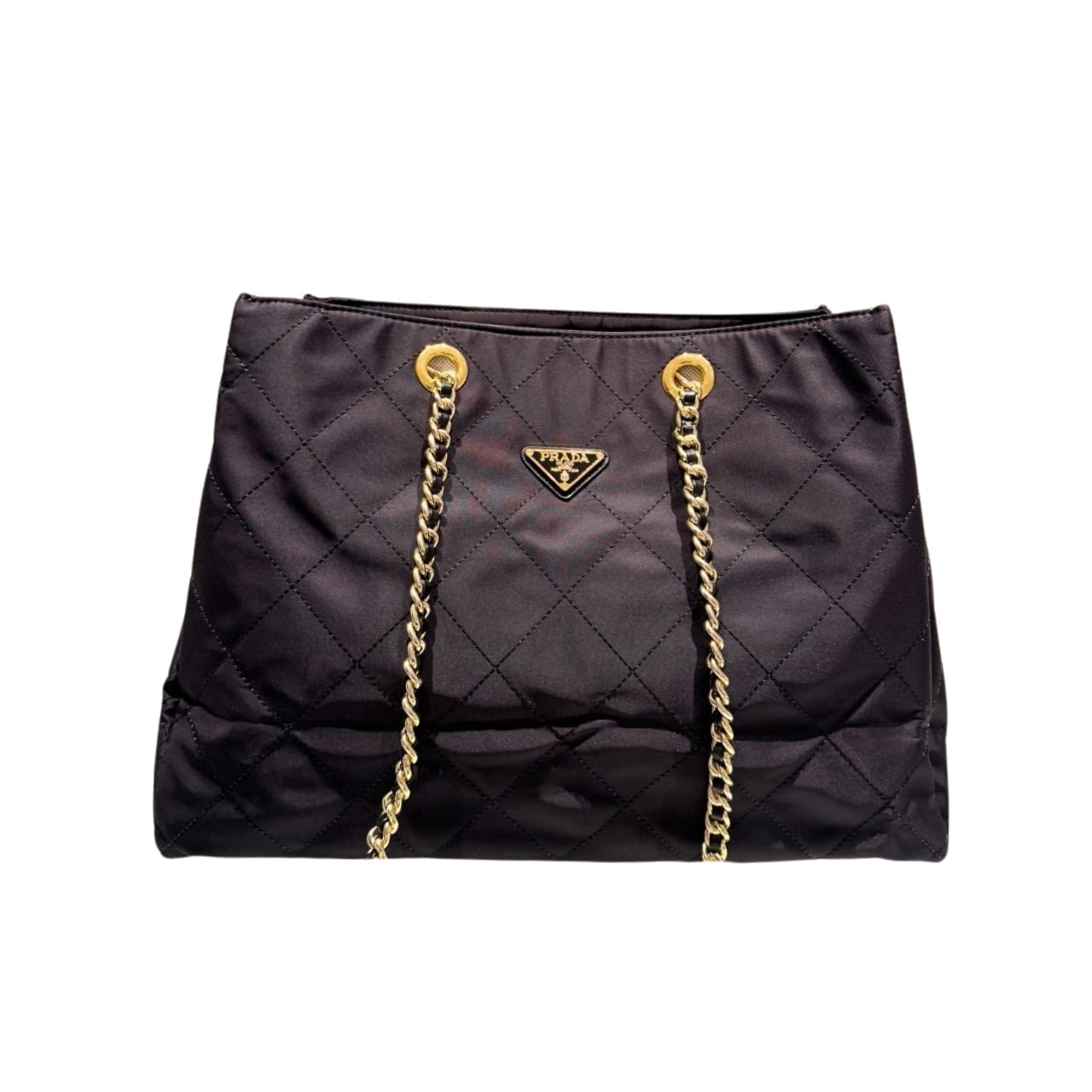 Pra*a Re Edition 1995 Re Nylon Tote Bag Black 42Cm