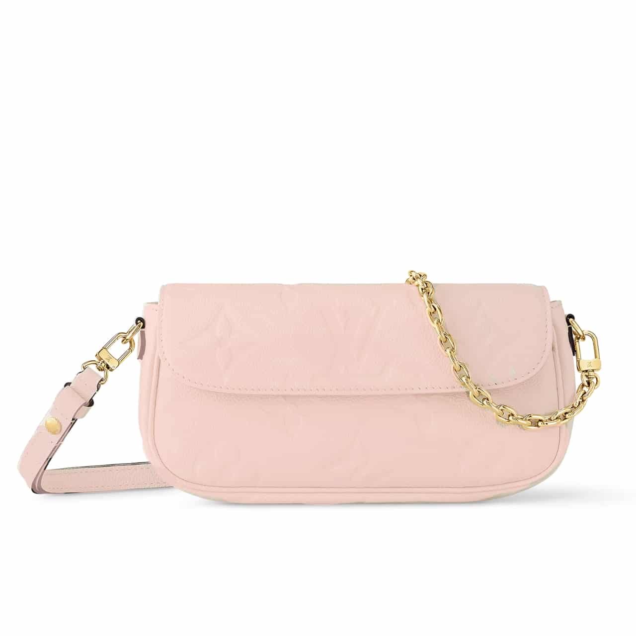 L0vis Vvtt0n Wallet On Chain Monogram Pink 22Cm