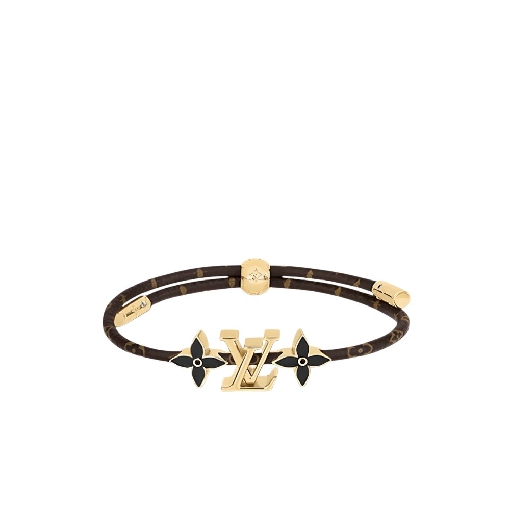 L0vis Vvtt0n Lv Iconic Bracelet Monogram Brown M1019Z