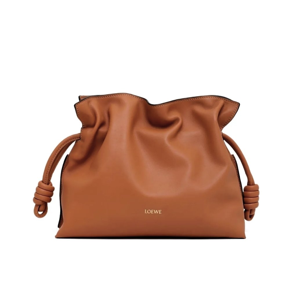 L0ew* Small Flamenco Clutch Bag Brown 29Cm A411Fcrx02 1100