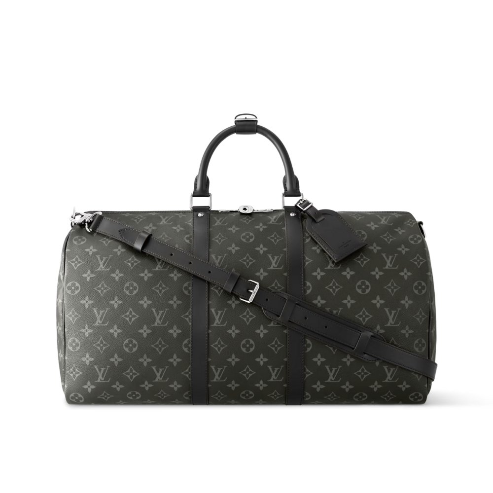 L0vis Vvtt0n Keepall Bandoulière 50 Monogram Eclipse Black 50cm M14202