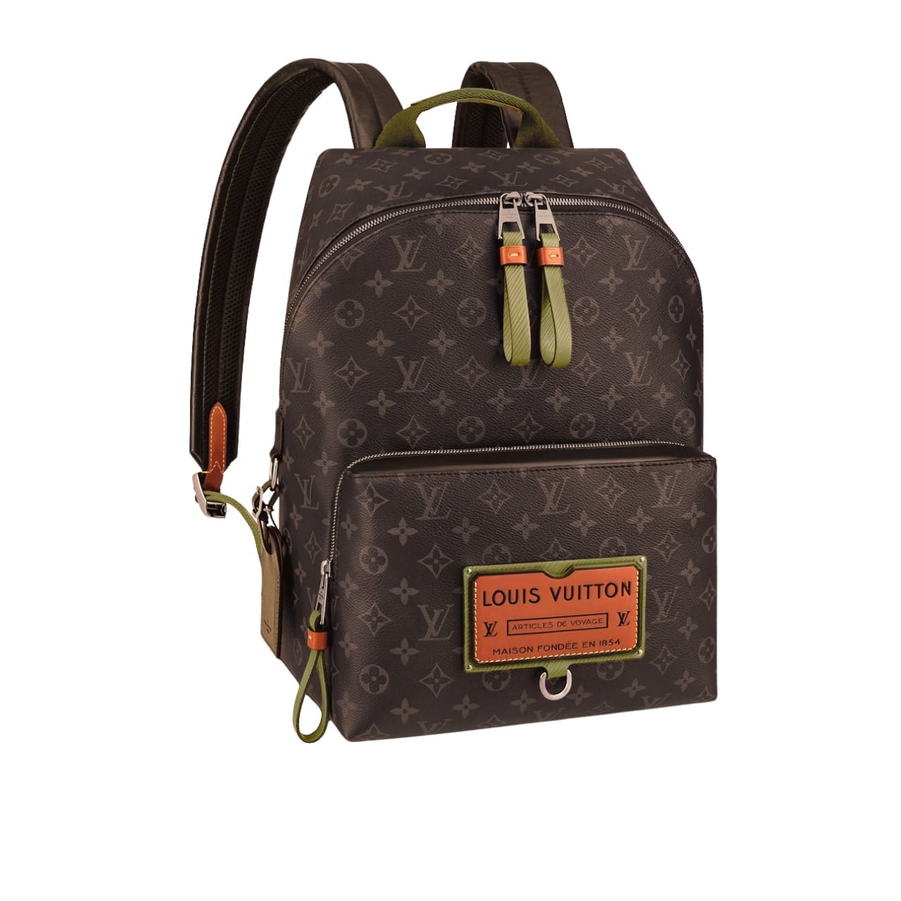 L0vis Vvtt0n Discovery Backpack Safari Monogram Brown 37Cm