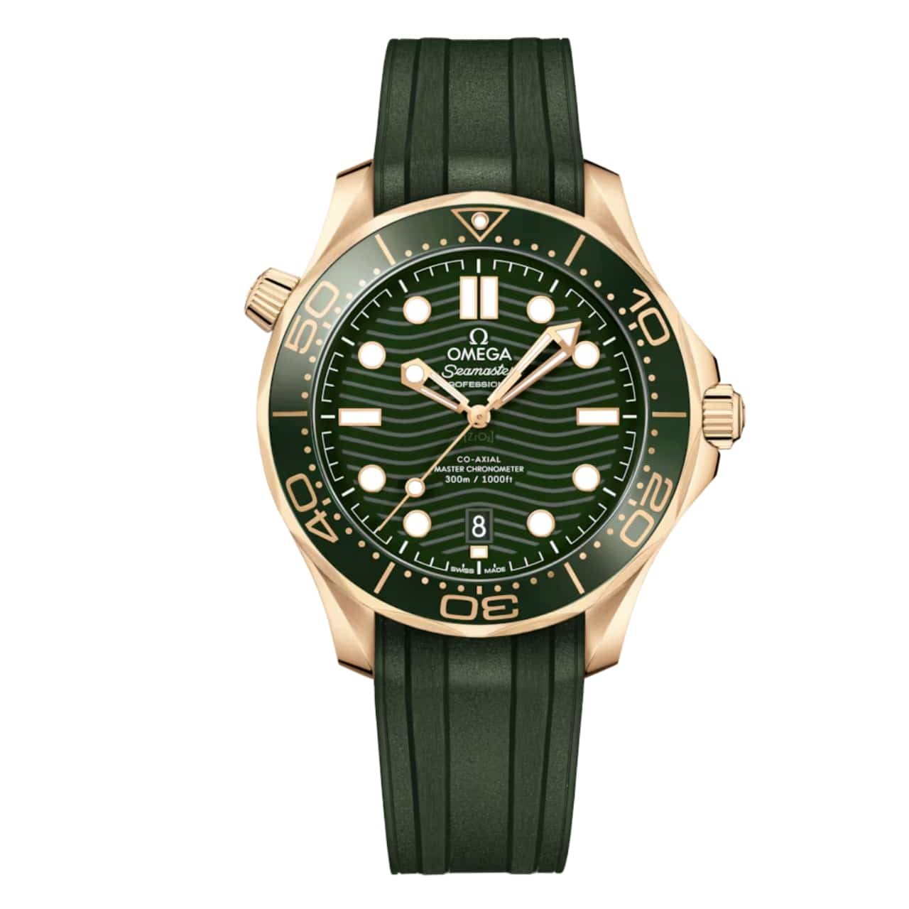 0me*ga Seamaster Diver 300 Dark Green 42Mm 21062422010001