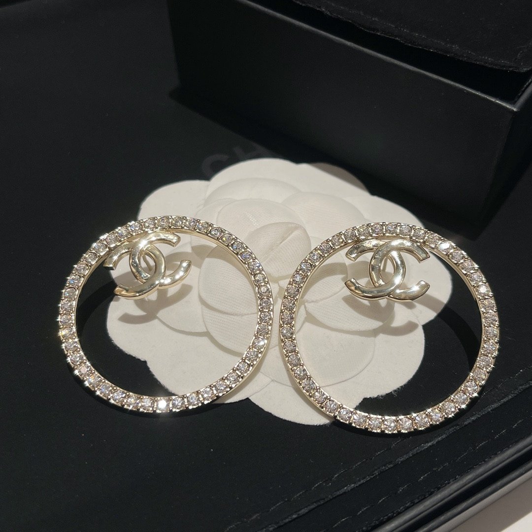Ch**el Cc Earrings