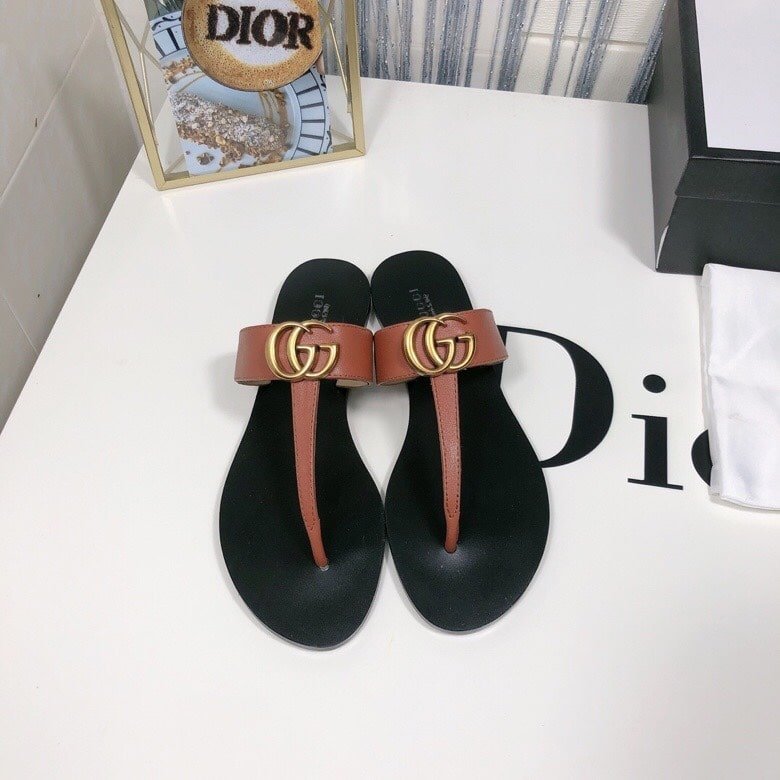 Gvc*1 Double G Thong Leather