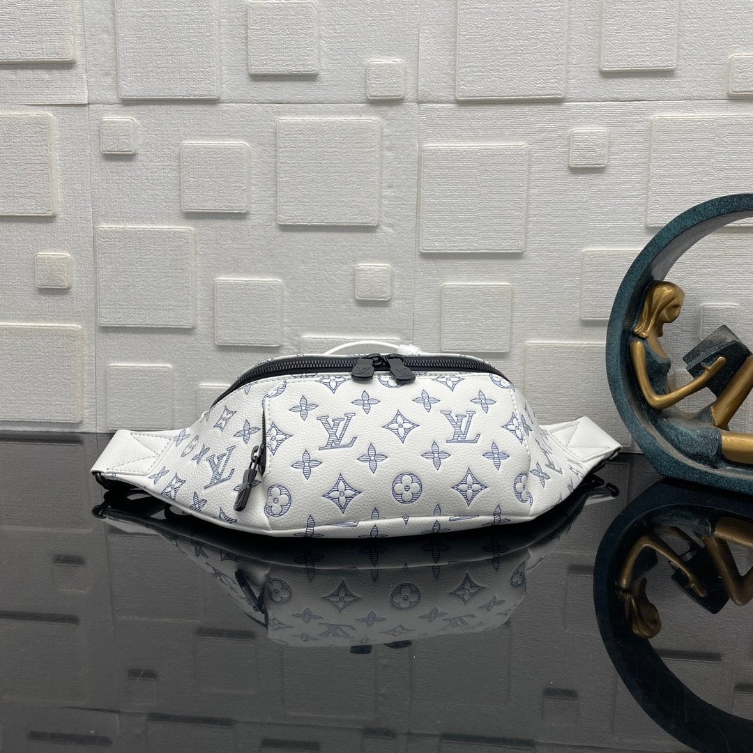 [S*per Vip 1:1] L0vis Vvtt0n Rush Bumbag White 30Cm M25227