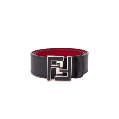 F**di Ff Leather Betl Black 40Mm