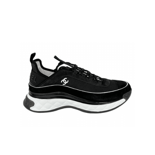 Ch**el Women’S Suede Sneaker Black G39072 Y55826 K4284