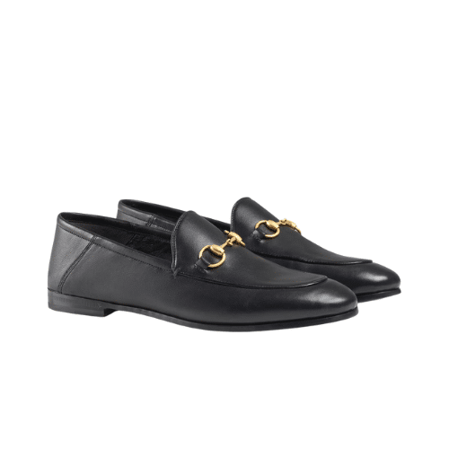 Gvc*1 Women’S Leather Horsebits Loafers Black 414998 Dlc00 1000