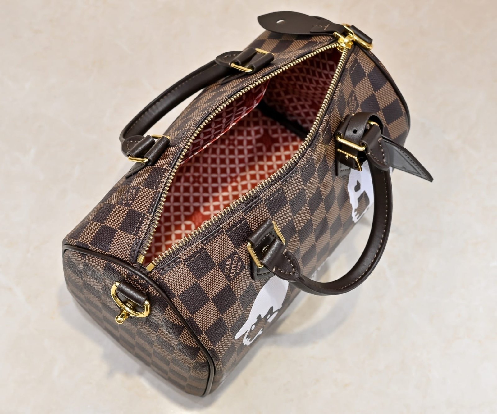 L0vis Vvtt0n Keepall Bandoulière 25 Damier Brown 25Cm N40772