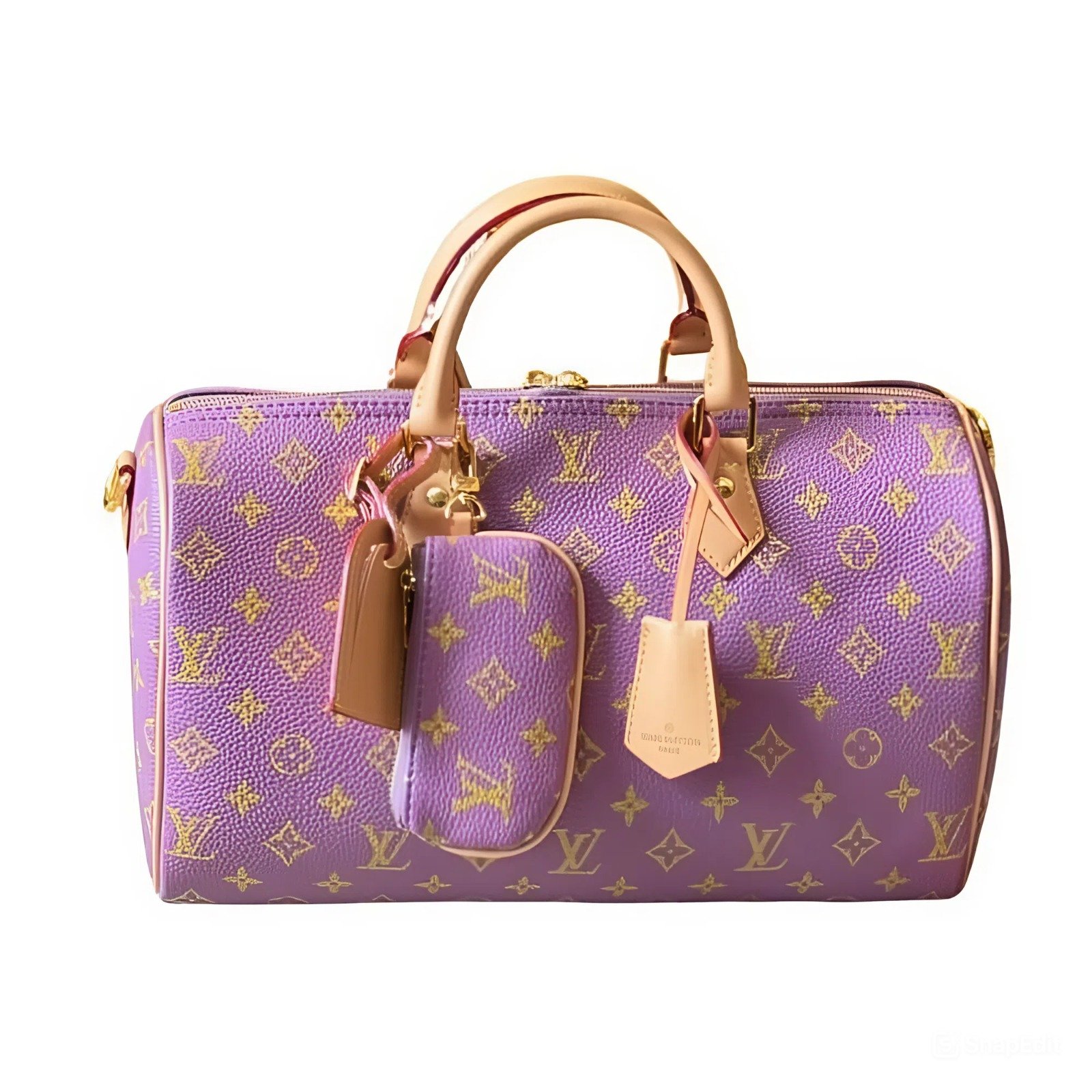 L0vis Vvtt0n Speedy P9 Bandouliere Purple 35Cm