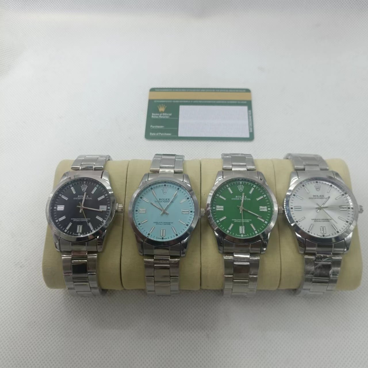 R01ex Oyster Perpetual Watch 41Mm Turquoise Dial 124300 0006